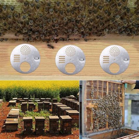 Stainless steel Beehive Entrance Discs 